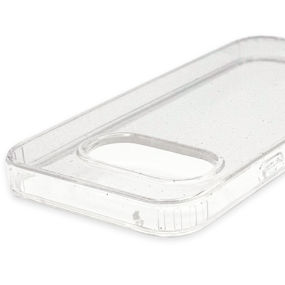Hybrid Clear Glitter Case Pixel9a