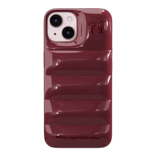 THE PUFFER CASE (BURGUNDY)