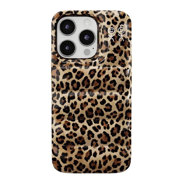 THE PUFFER CASE (LEOPARD)