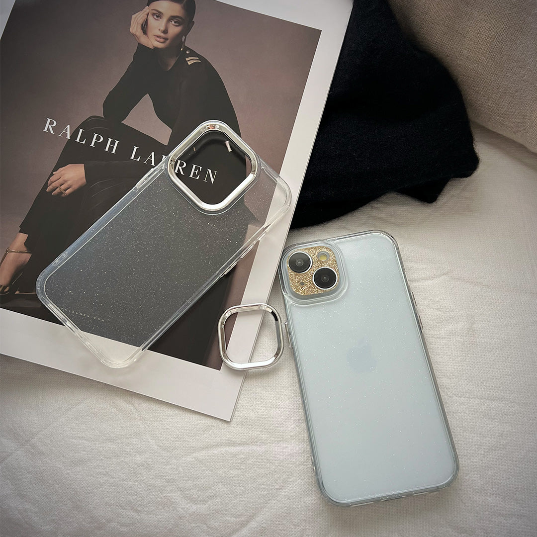 クリアグリッターケース