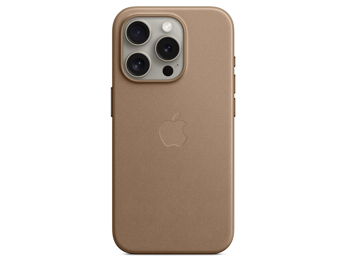 MagSafe対応iPhone15 Proファインウーブンケース (トープ)