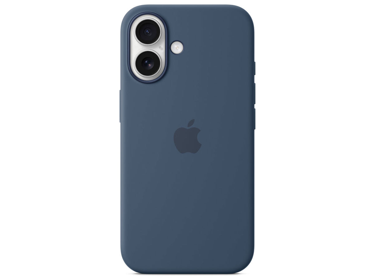 MagSafe対応iPhone16シリコーンケース (デニム)