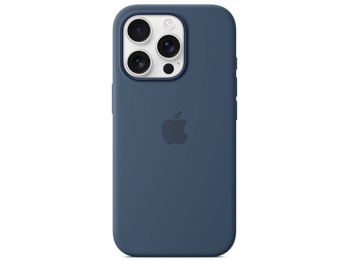 MagSafe対応iPhone16 Proシリコーンケース (デニム)