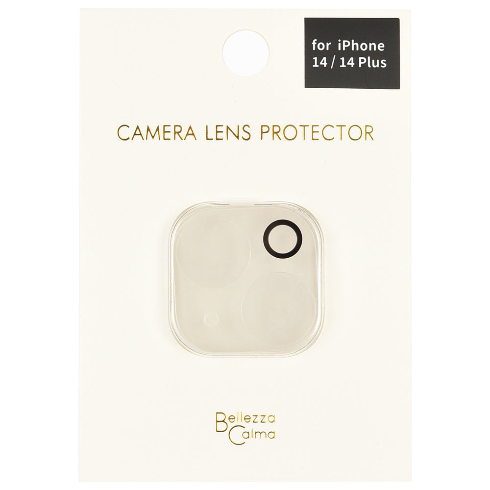 【iPhone14/14 Plus】カメラ保護ガラス (クリア)