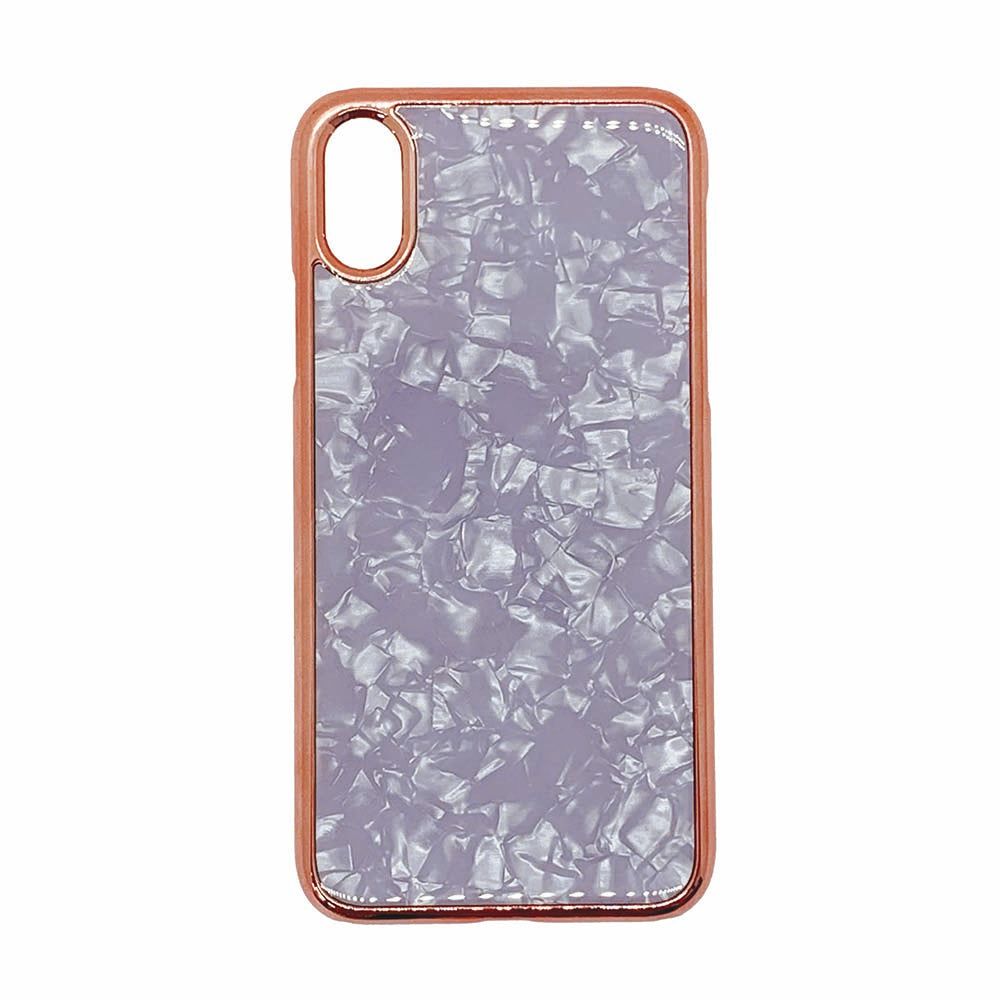 【iPhoneXS/X】アセチケース (パープル)