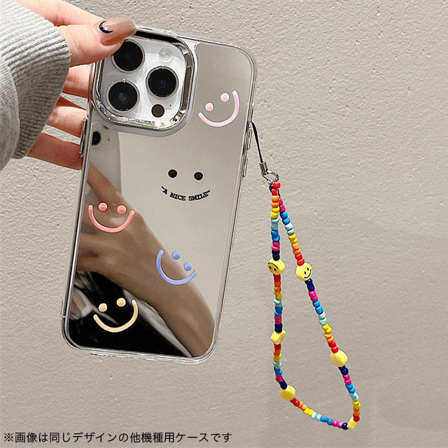 ミラーケース ストラップ付き(スマイル)