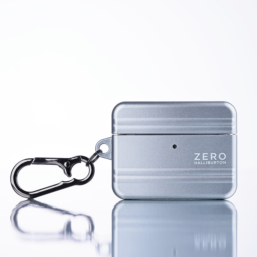 ZERO HALLIBURTON AirPods Pro3 Shockproof Case (Matte Silver) – UNiCASE