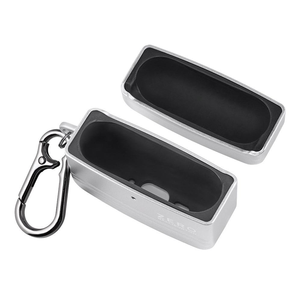 ZERO HALLIBURTON AirPods Pro3 Shockproof Case (Matte Silver)