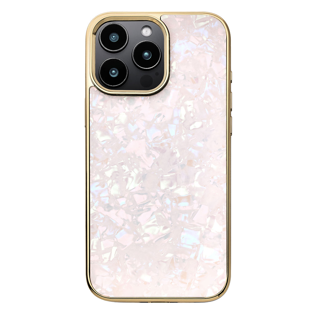 Glass Shell Case (pink)