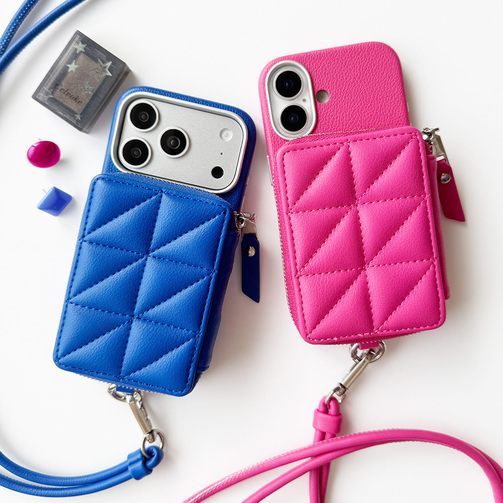 Mag Shoulder Mini Wallet (blue)