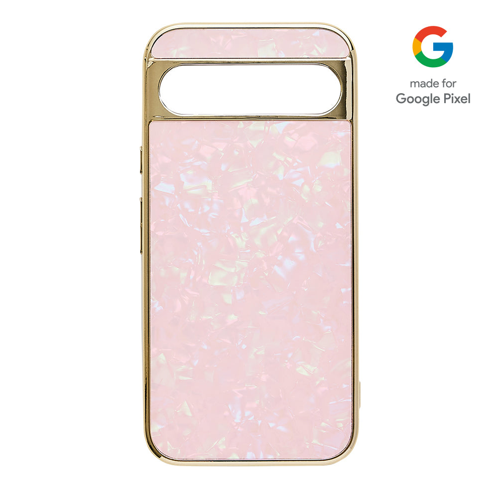 【GooglePixel 8a】Glass Shell(pink)