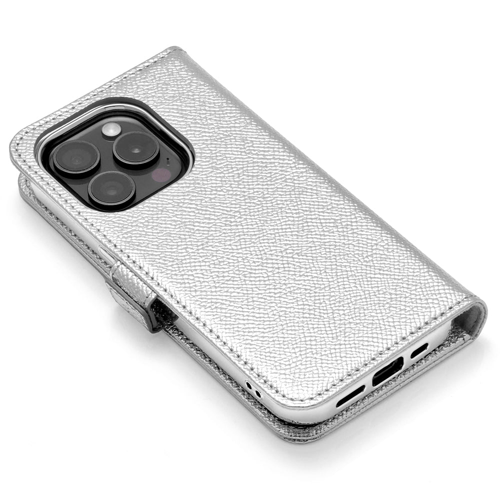 Rich in color Leather Book (silver)