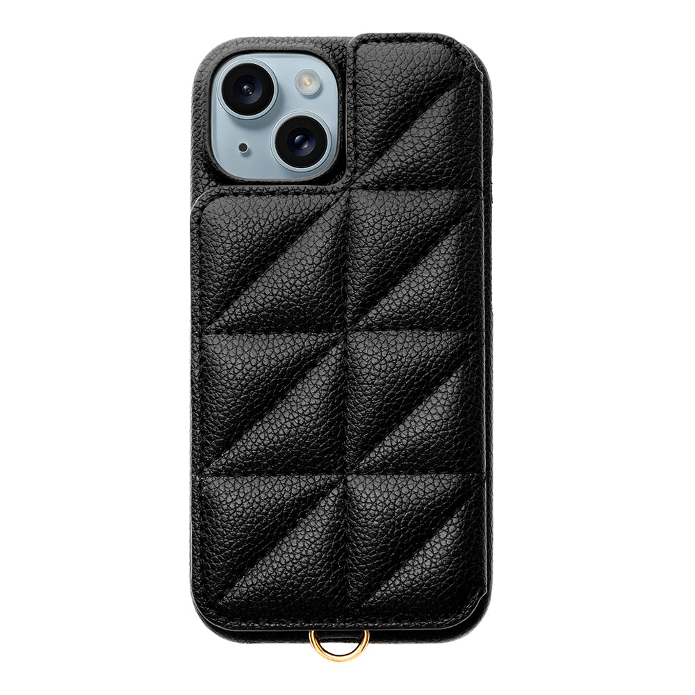 Triangle Puffy Case (black)