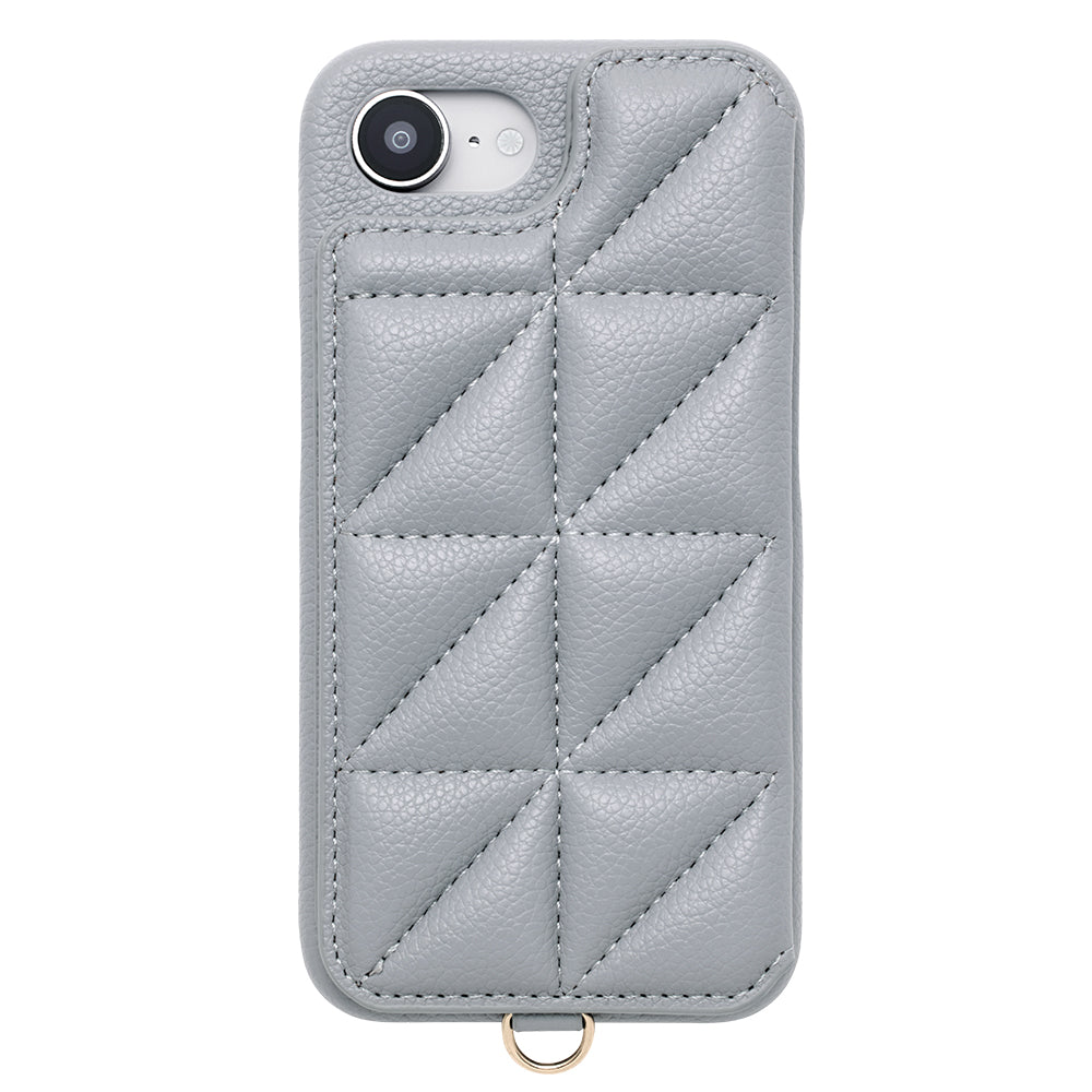 Triangle Puffy Case (pale blue)
