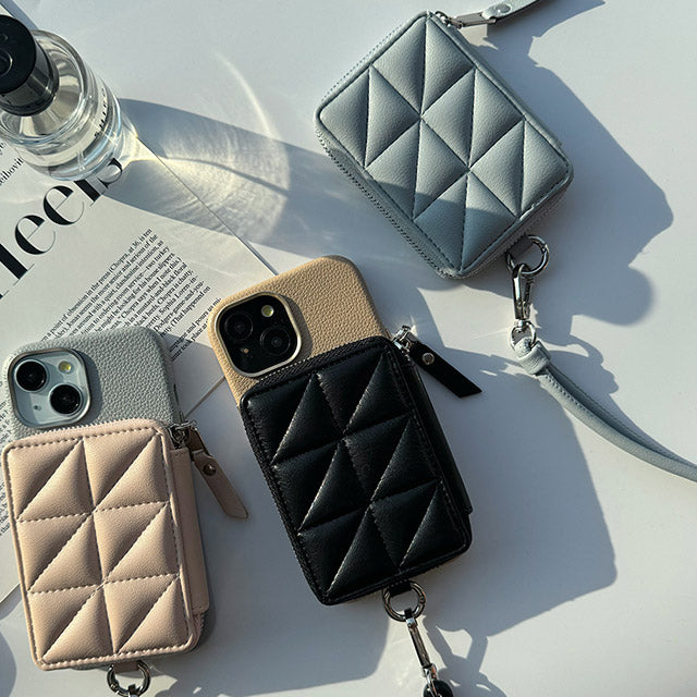 Mag Shoulder Mini Wallet (pale blue)