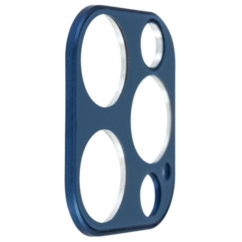 【iPhone 12 Pro専用】ANTI-REFRECTION iPhoneカメラ 保護ガラス(パシフィックブルー)