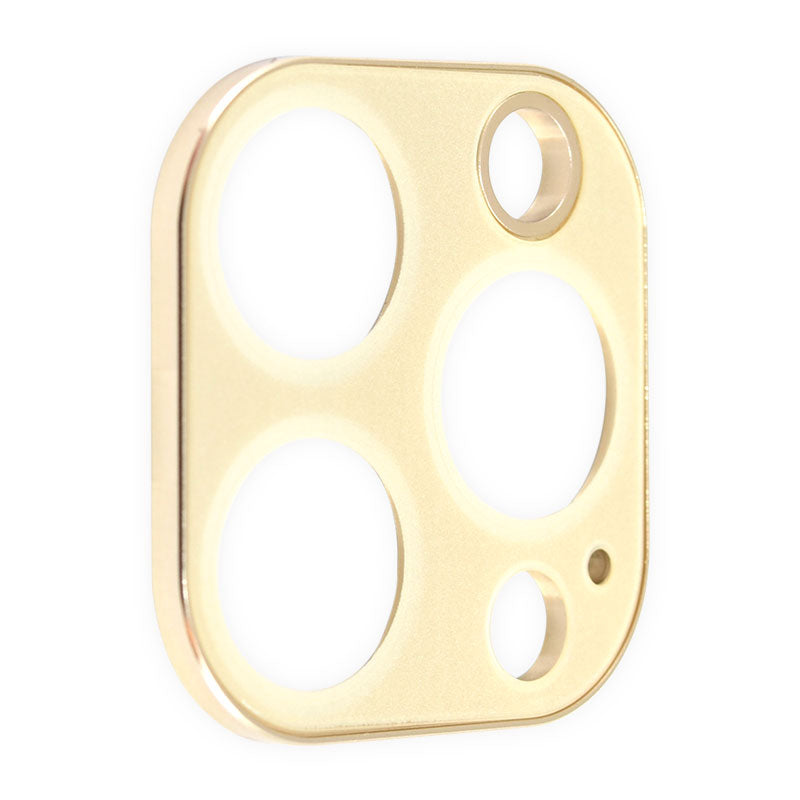Protection Glass カメラ保護ガラス iPhoneカメラレンズカバー(ゴールド)