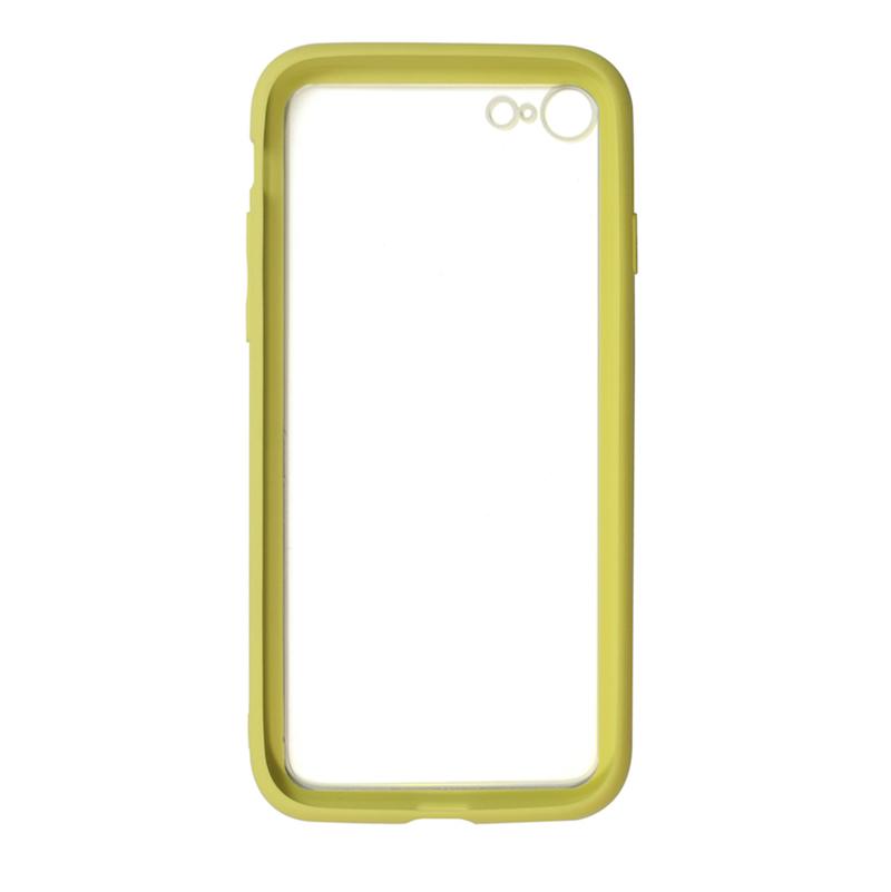 【iPhone SE(第3世代)/SE(第2世代)/8/7専用】CreekGlass iPhone 背面ケース(イエロー)