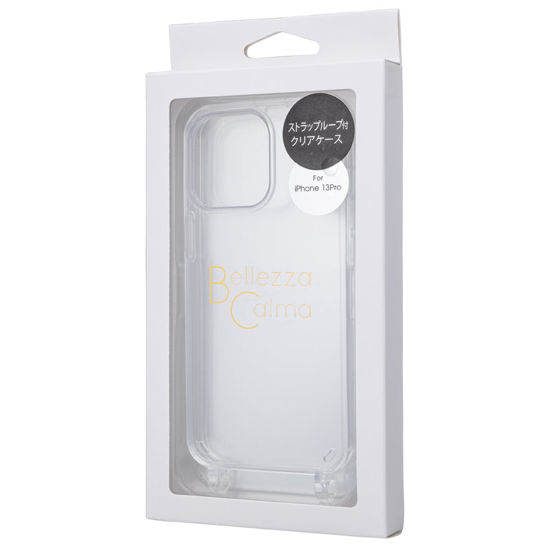 【iPhone13 Pro】Loop付き クリアケース