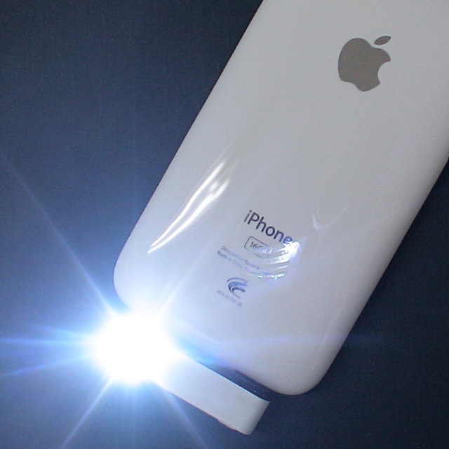 i-Light iPhone4/3GS/3G専用 LEDライト (ホワイト)サブ画像