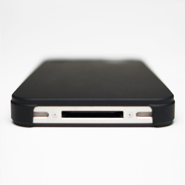 AppBankオリジナル エアージャケットセット for iPhone 4 (ブラック)サブ画像