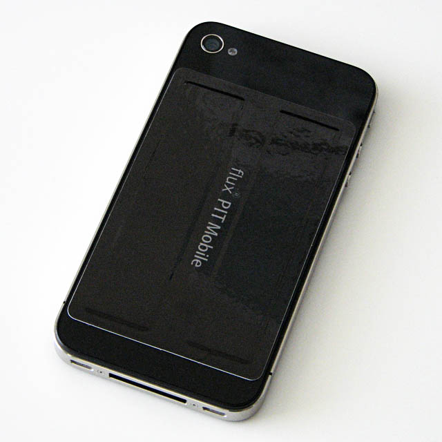 PIT-Mobile 干渉エラー防止シール ICカード収納型 iPhone ケース対応 「ピット・モバイル」/ブラック サブ画像