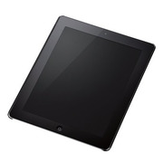 【iPad2 ケース】シェルカバー(ブラック)