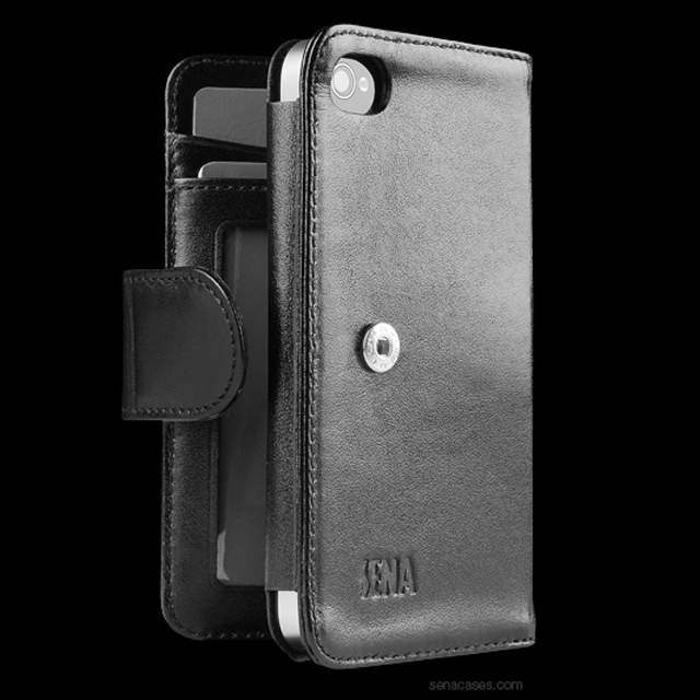 【iPhone4S/4】Sena WalletBook for the Apple iPhone 4 ? Black サブ画像