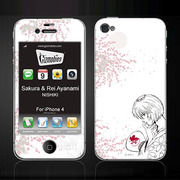 【iPhone4S/4 スキンシール】Sakura ＆ Rei Ayanami ギズモビーズ