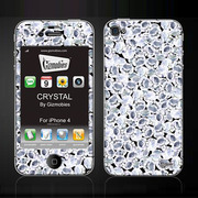 【iPhone4S/4 スキンシール】CRYSTAL(Glitter) ギズモビーズ