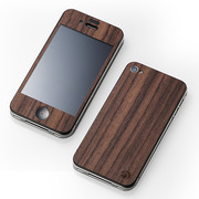 【iPhone4S/4 ケース】CLEAVE WOODEN PLATE for iPhone4 ローズウッド