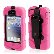 【iPhone 4S/4】Griffin Technology Survivor ＆ Belt Clip for iPhone 4, Pink,Black,Black