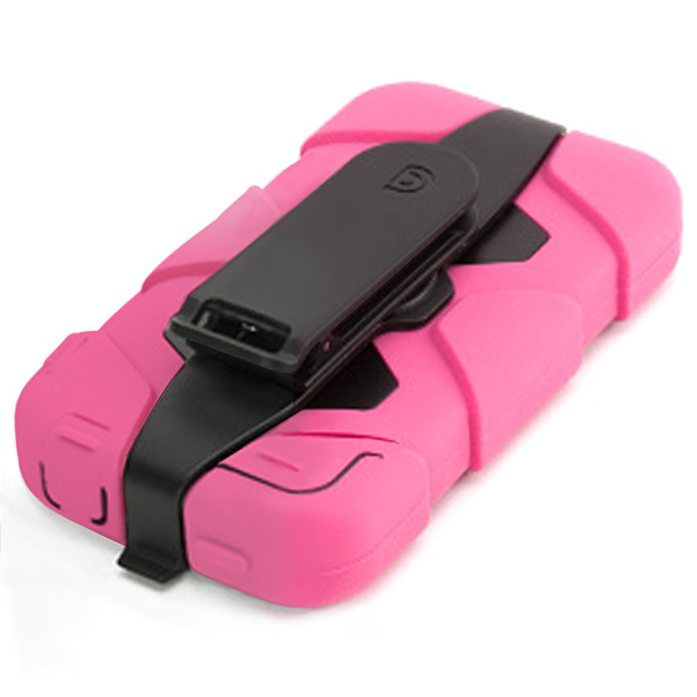 【iPhone 4S/4】Griffin Technology Survivor ＆ Belt Clip for iPhone 4, Pink,Black,Blackサブ画像