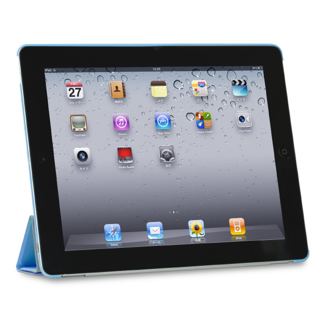【iPad2 ケース】eggshell for iPad 2 + Smart Cover スカイブルー サブ画像