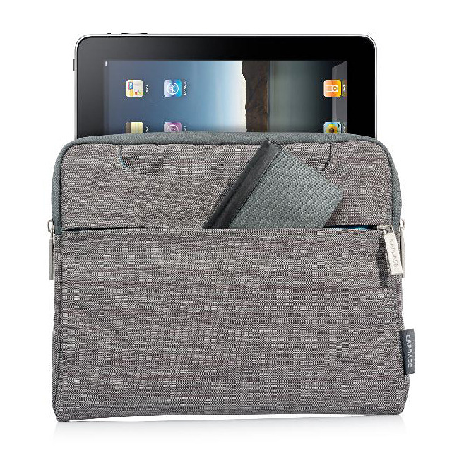 【iPad(第3世代/第4世代) iPad2 iPad ケース】mKeeper Sleeve Gento Grey