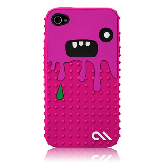 iPhone 4S/4 Creatures： Monsta Case, Pink/Purple