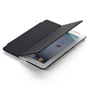 【iPad2 ケース】ハードケース スタンドタイプ ブラック