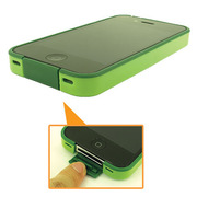 Dustproof case for iPhone4 ライム