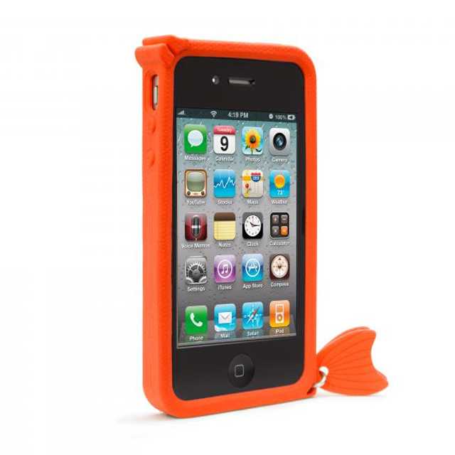 iPhone 4S/4 Creatures： Gil Fish Case, Orangeサブ画像