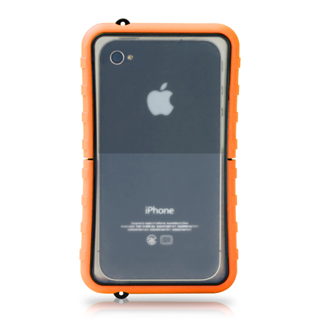 【iPhone4S/4 ケース】Krusell SEaLABox WATERPROOF for iPhone オレンジgoods_nameサブ画像