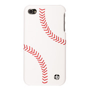 【iPhone4S/4 ケース】TREXTA 015530 iPhone 4用 本革張りハードケース スポーツ ベースボール