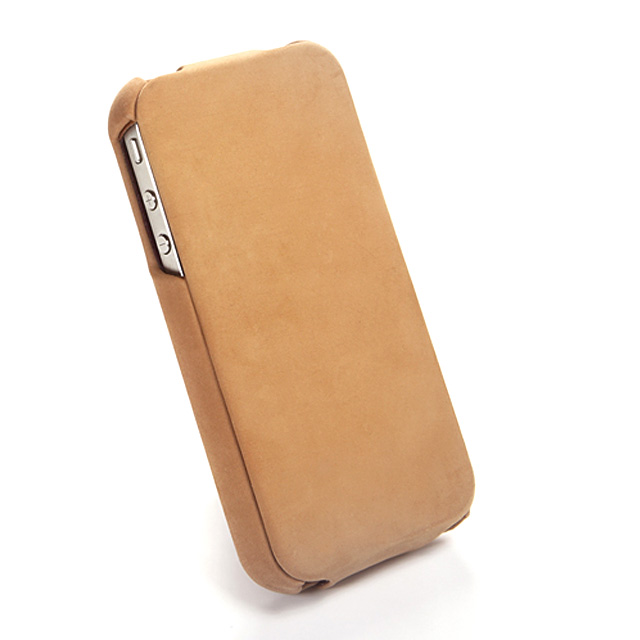 【iPhone4S/4 ケース】SGP Leather Case Vintage Edition for iPhone4 Brown Flatサブ画像