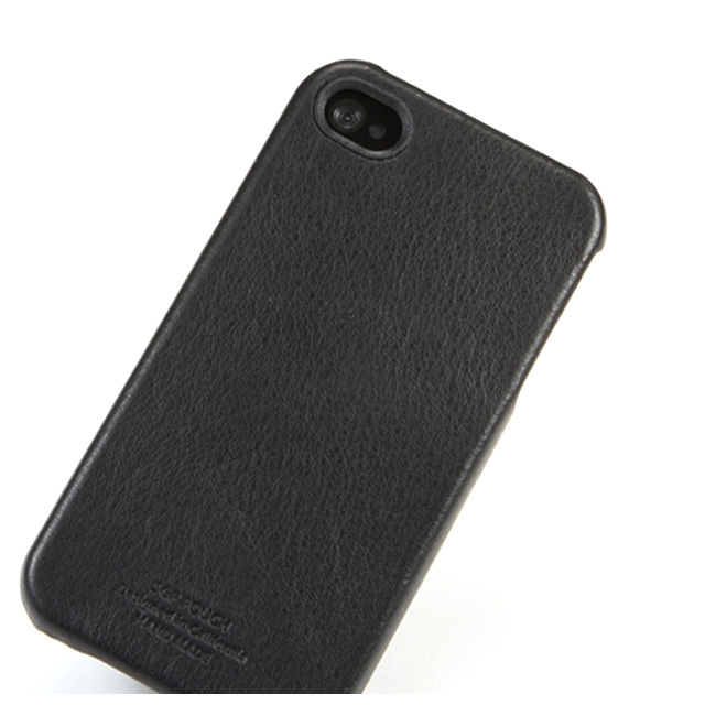 【iPhone4S/4 ケース】SGP Genuine Leather Grip (Legend Black)サブ画像