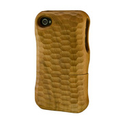Real Wood Case for iPhone4 さくら 丸...