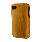Real Wood Case for iPhone4 いちい 平刀一刀彫