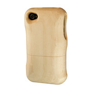 Real Wood Case for iPhone4 かえで 彫...