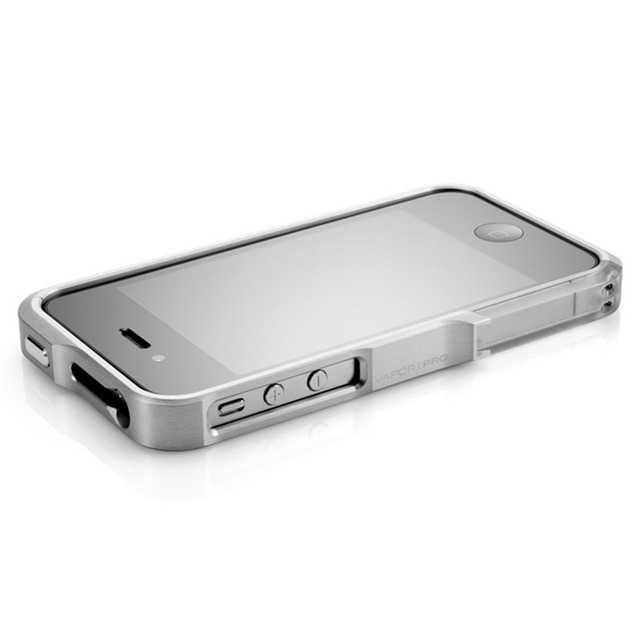 【iPhone4S/4】Vapor Pro Spectra Silver/Silver w/Clear