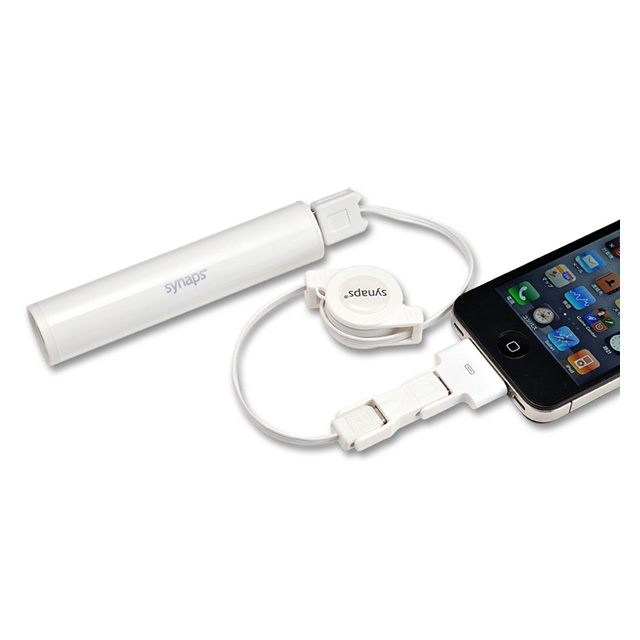 Smart Power スマートフォン対応携帯式充電キット ホワイトサブ画像