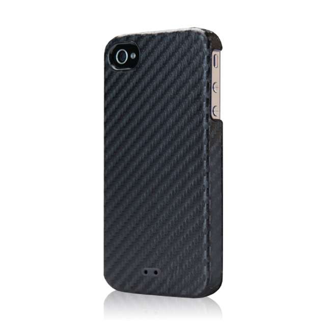 【iPhone4S/4 ケース】CarbonLook ブラックサブ画像