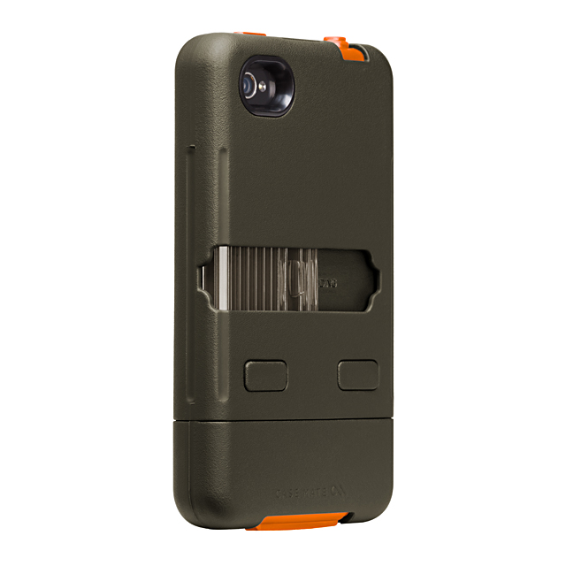Case-Mate iPhone 4S / 4 Tank Case, Military Green/Orangeサブ画像